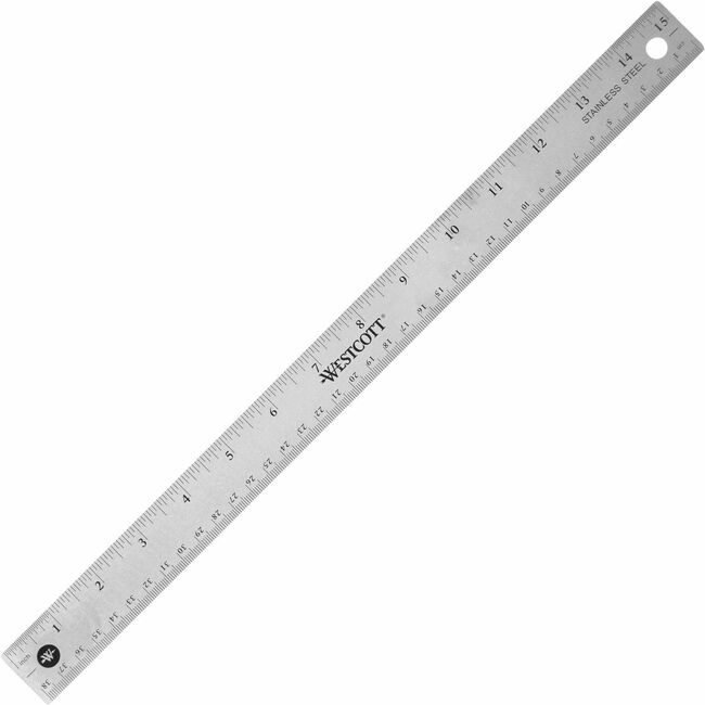 Acme United Corporation Westcott / Ruler Stainless Steel 15" ACM10416