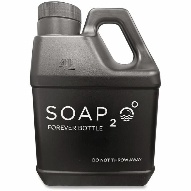 SOAP2O Bottle Forever Gallon SOAS2O4LFLBLK