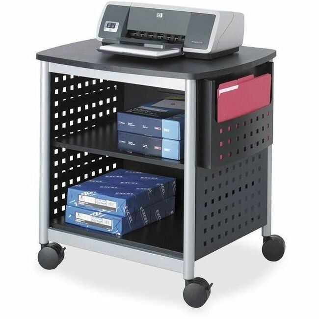 Safco Products Stand Printer Desk Black SAF1856BL