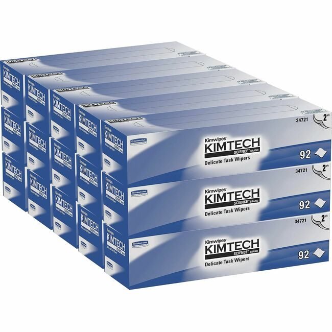 Kimberly-Clark Professional Kleenex / Scott / WypAll / Kimtech Wipes Kimtch 15BX/90 We KCC34721