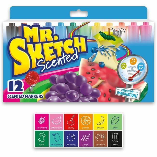Newell Brands / Sanford Sharpie / Expo / Prismacolor / Marker Mr.Sketch 12CLR SAN1905069A