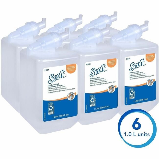 Kimberly-Clark Professional Kleenex / Scott / WypAll / Kimtech Refill Cleanser Foam A/B KCC91554CT