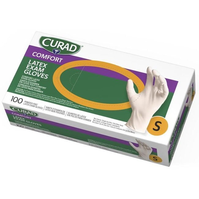 Medline Industries Glove Latex Pf Curad S MIICUR8104