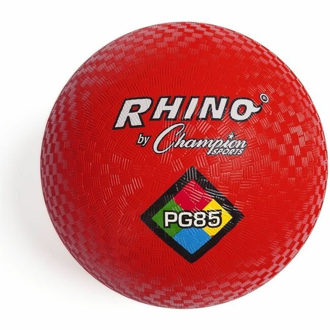 Champion Sports Ball 8.5" PLAYGROUND Red CSIPG85RD
