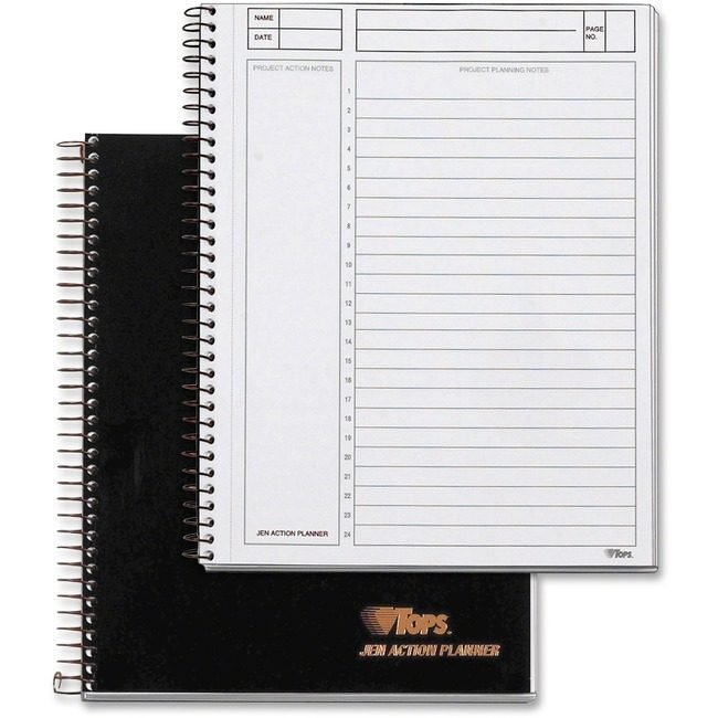 TOPS Products Pad Wirebound 8.5X6.75 White TOP63827