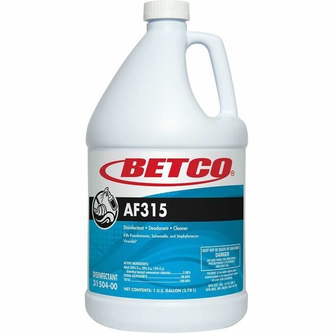 Betco Corporation Disinfectant Dtrgnt AF/315 BET3150400