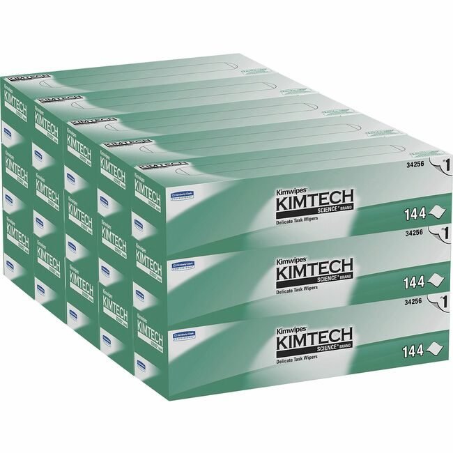 Kimberly-Clark Professional Kleenex / Scott / WypAll / Kimtech Wipers Task Ex-L Kimwipes KCC34256CT