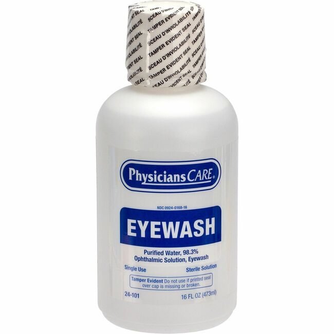 Acme United Corporation First Aid Only Eyewash Bottle 16 OZ FAO24-101