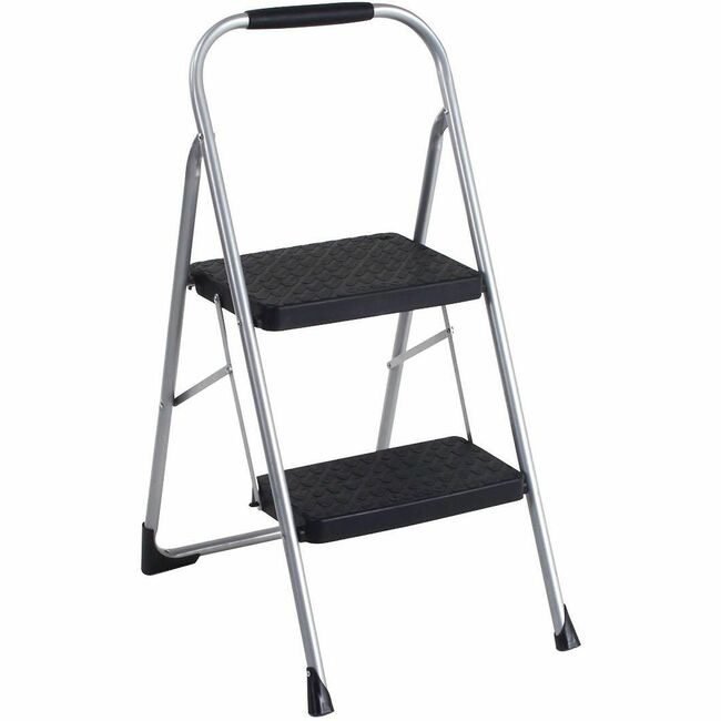 Dorel Industries, Inc. COSCO 2STEP Ladder Silver Rubber Gri CSC11308PBL1E