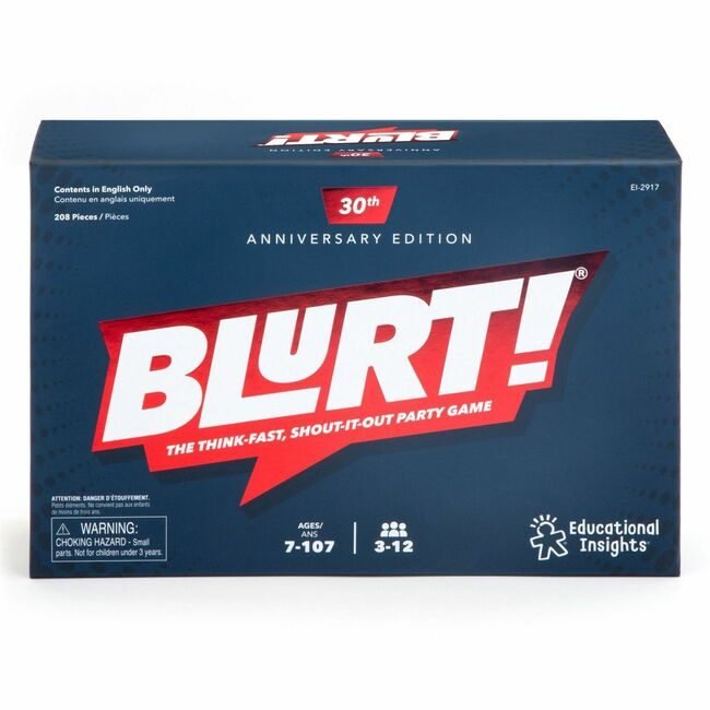 Educational Insights Game Blurt! Word Race EII2917