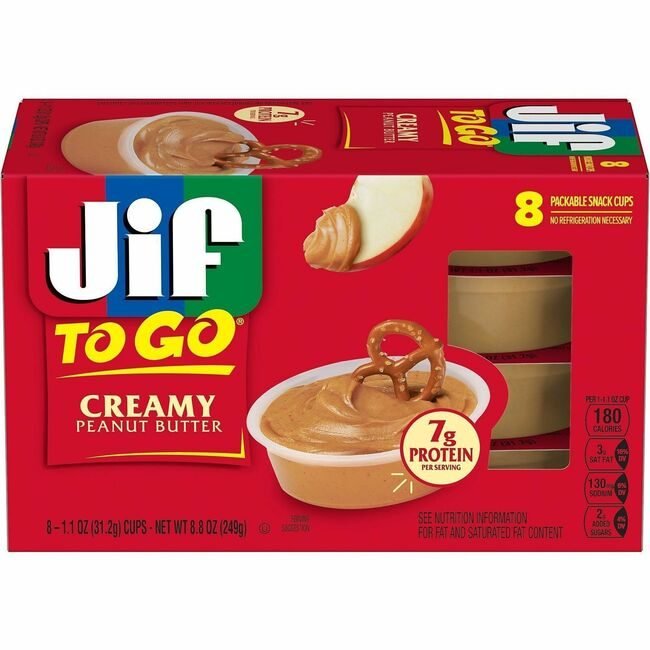The J.M. Smucker Company Smucker's / product-specific Butter Peanut Crmy 1.1Z 8 Pack SMU65642
