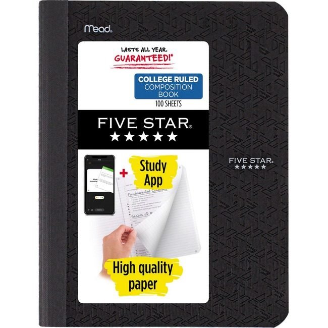 ACCO Brands Mead / Five Star Compbook Cr 9.75X7.5 MEA09120