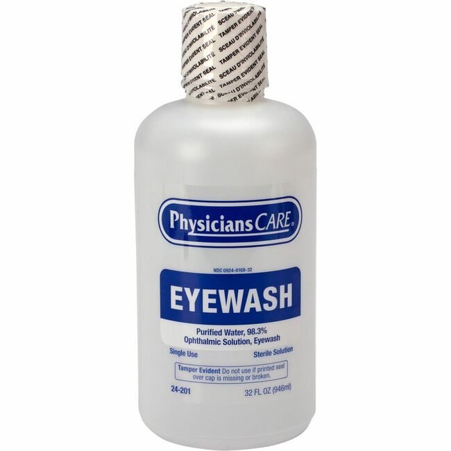 Acme United Corporation First Aid Only Eyewash Bottle 32 OZ FAO24-201