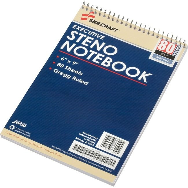 Notebook Steno Gregg 80 SHT NSN2237939