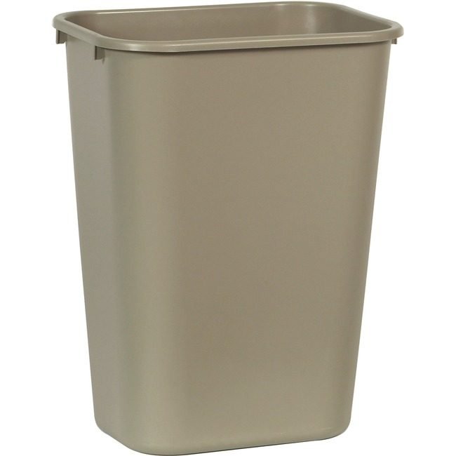 Rubbermaid Commercial Products Wastebasket Rect Large Bg RCP295700BGCT