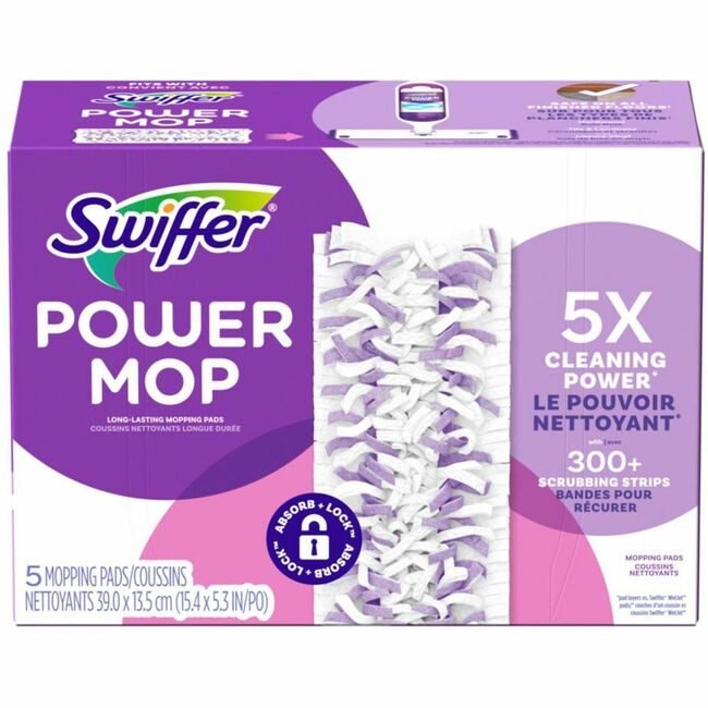 Procter  Gamble P&G Professional / product-specific brand Pads Swiffer Pwr Mop 5 PGC08188