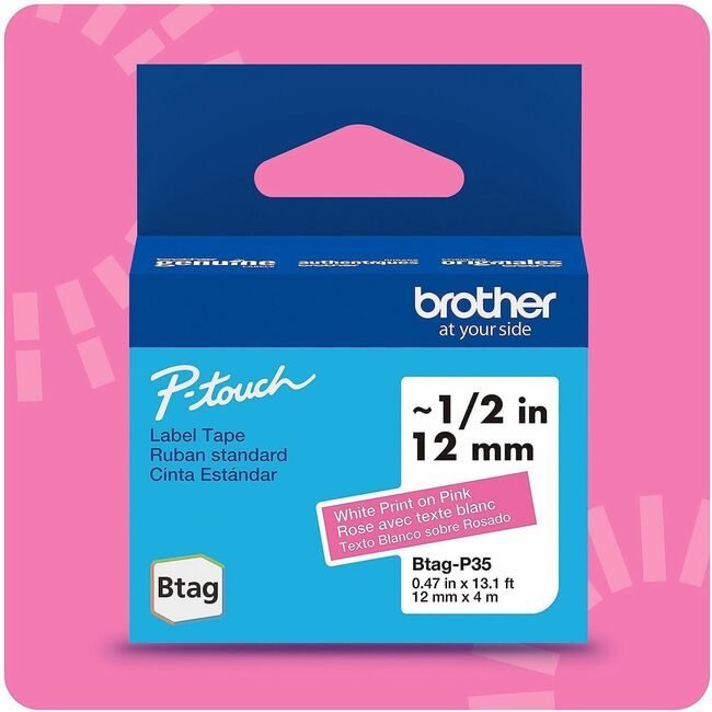 Brother International Tape Label Btag We On Pk BRTBTAGP35