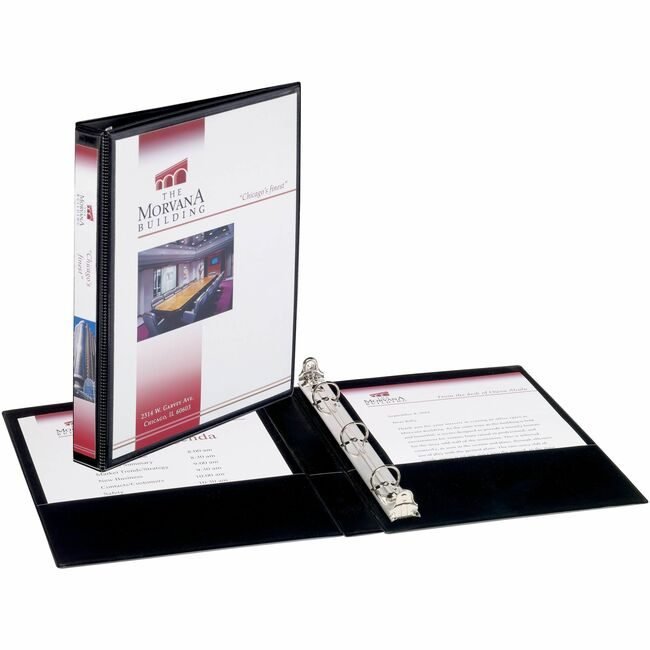 Avery Products Corporation Binder Rr 5.5X8.5 Vu .5" Black AVE27725