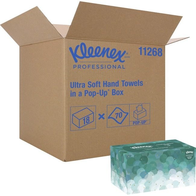 Kimberly-Clark Professional Kleenex / Scott / WypAll / Kimtech Towel Ultrasoft Box KCC11268CT