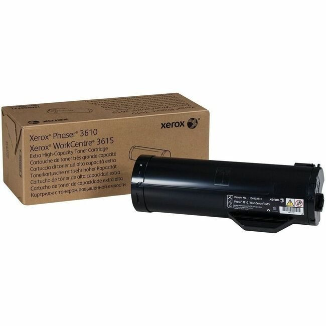 Xerox Corporation Crtdg PHR3610 WC3615 25.3K XER106R02731
