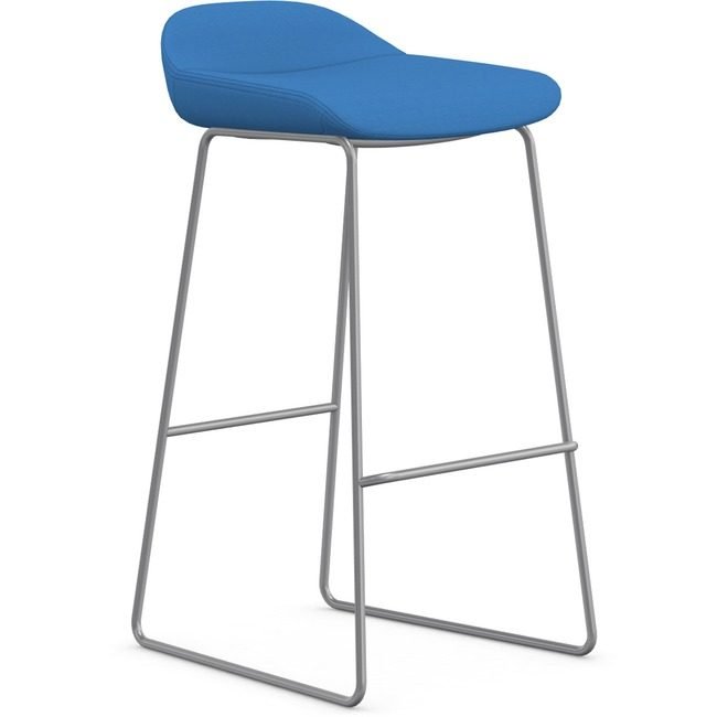 9to5 Seating Stool Bar Sldbse Fbrc Be/Sr NTF9165STBFBU