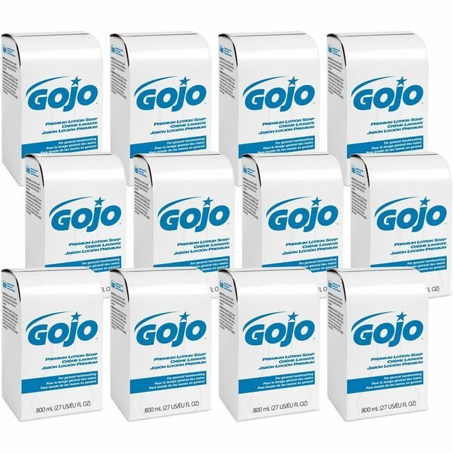 GOJO Industries Soap Lotion Refill 800ML 12 Count GOJ910612