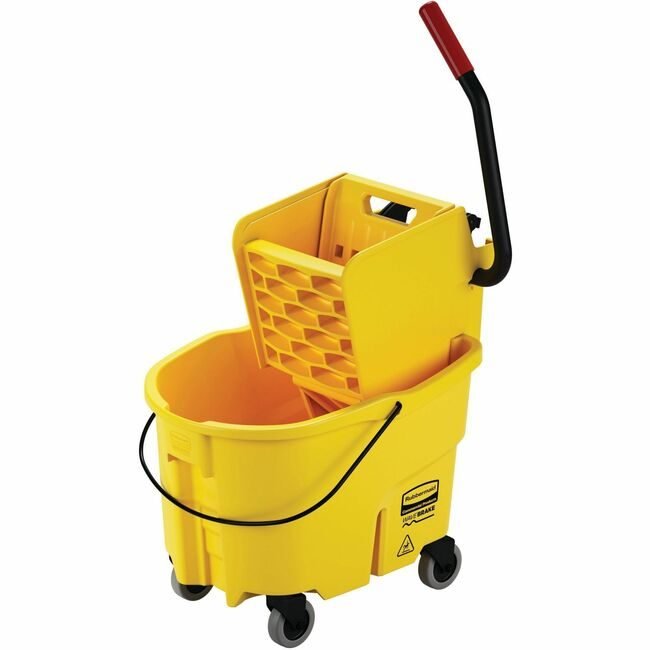 Rubbermaid Commercial Products Bucket Mop Wave Brake RCP7480YEL