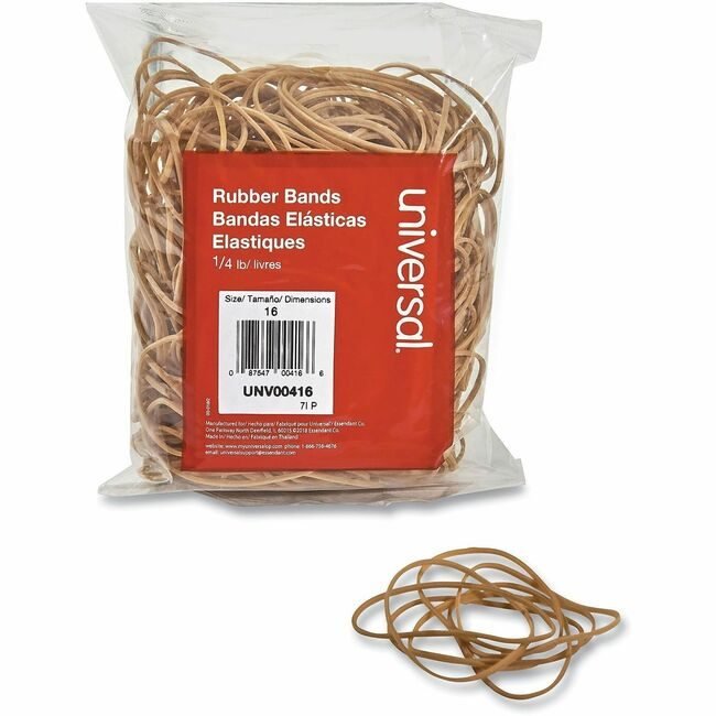 Universal Office Products Rubberbands SIZE 16 1/4LB UNV00416