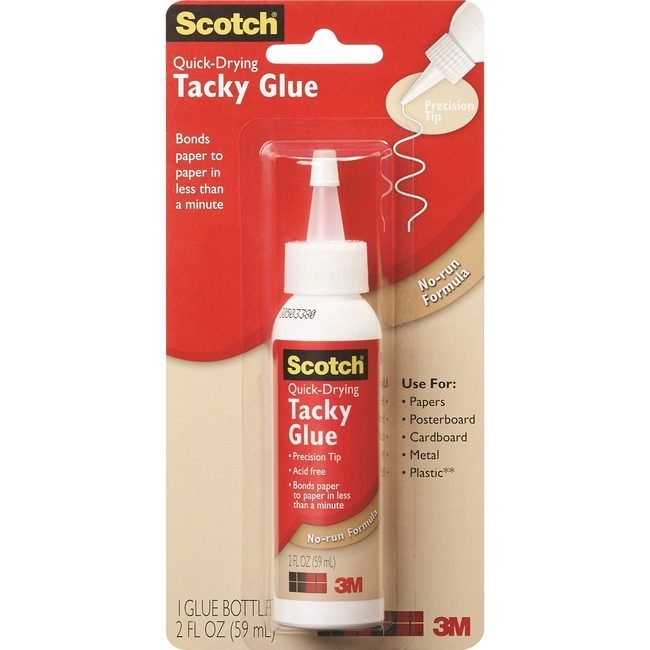 3M Company Glue Tacky Quick-Drying 2OZ MMM6052