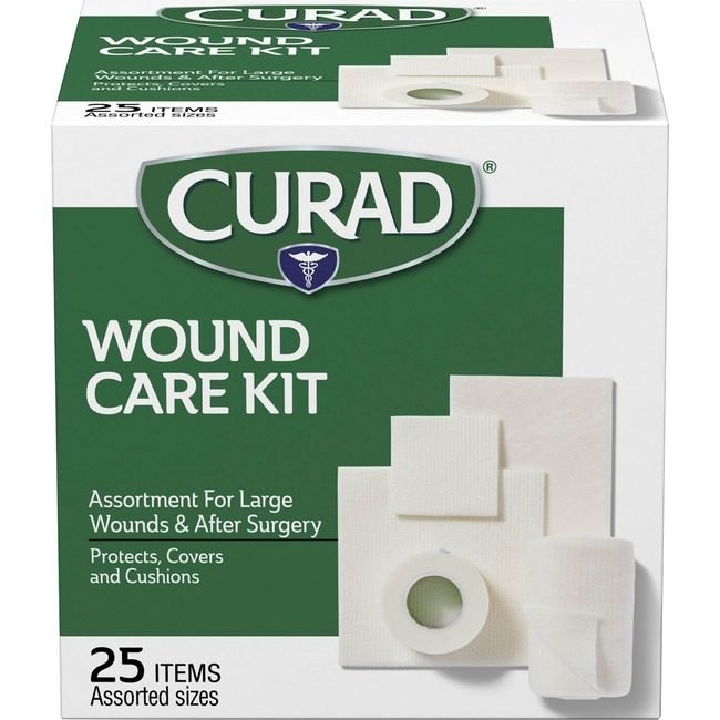 Medline Industries Kit Wound Care 25 PIECES MIICUR1625V1