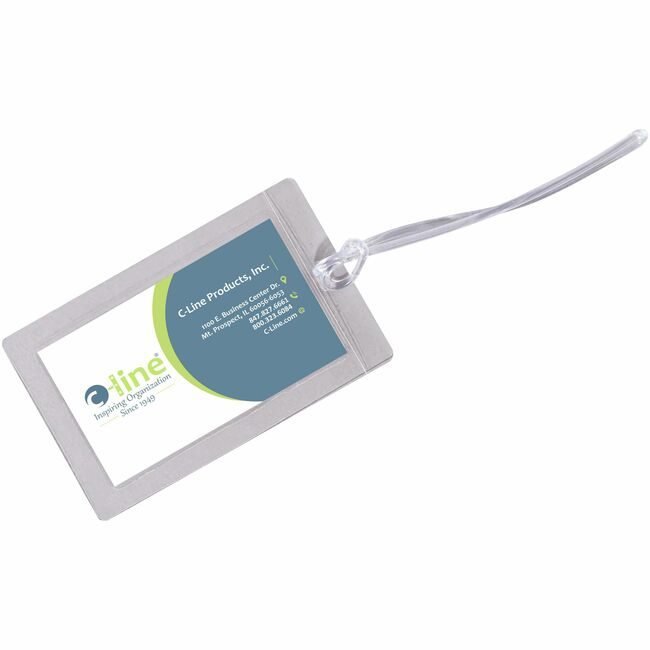 C-Line Products Luggage Id Cleer Adheer CLI65107