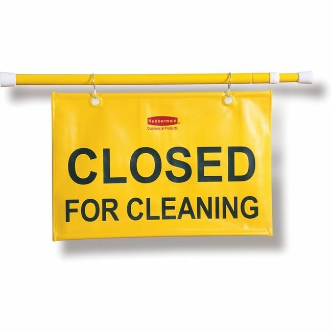 Rubbermaid Commercial Products Sign Hanging Safety Site RCP9S1500YW