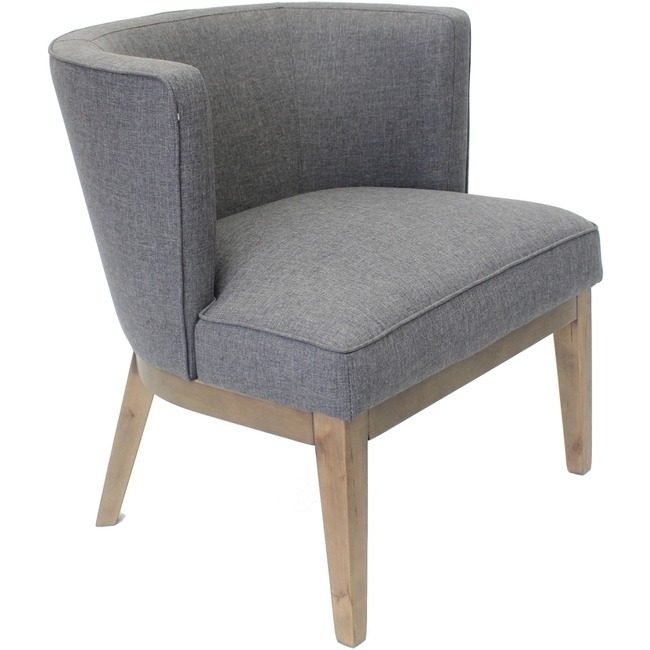 Boss Office Products Chair Guest Fabric Gray BOPB529DWSG