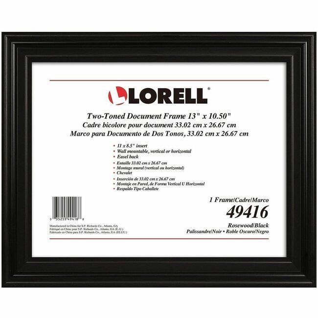 Lorell Frame Document Rwd 8.5X11 LLR49416
