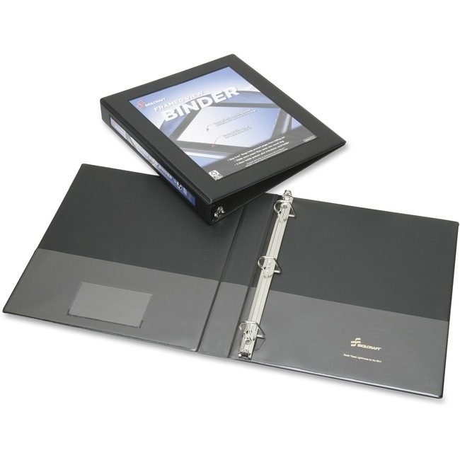 Binder View Frame 1" Black NSN4621390