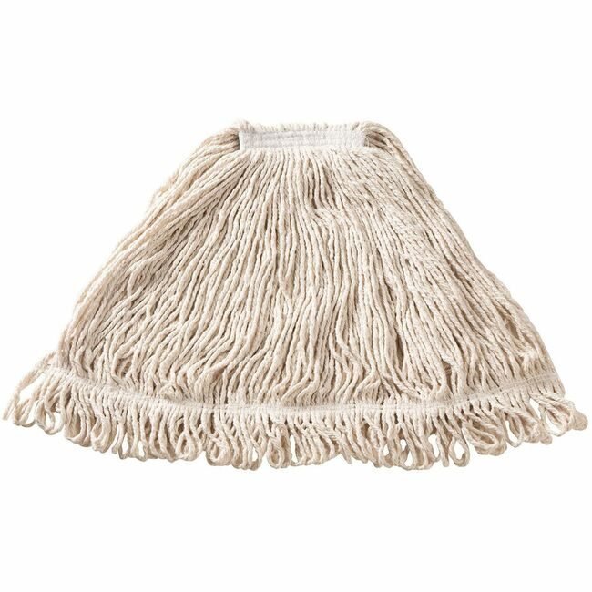 Rubbermaid Commercial Products Mop Blend Sprstitch Large White RCPD21306WH00