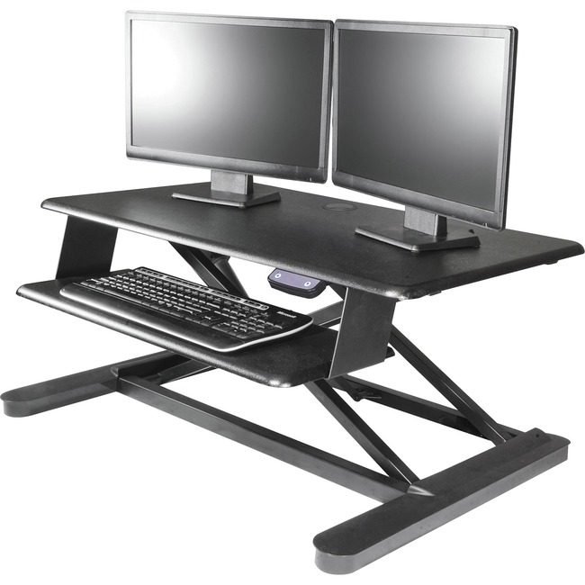 Kantek Riser Desk Sit/Stnd Elec Black KTKSTS965