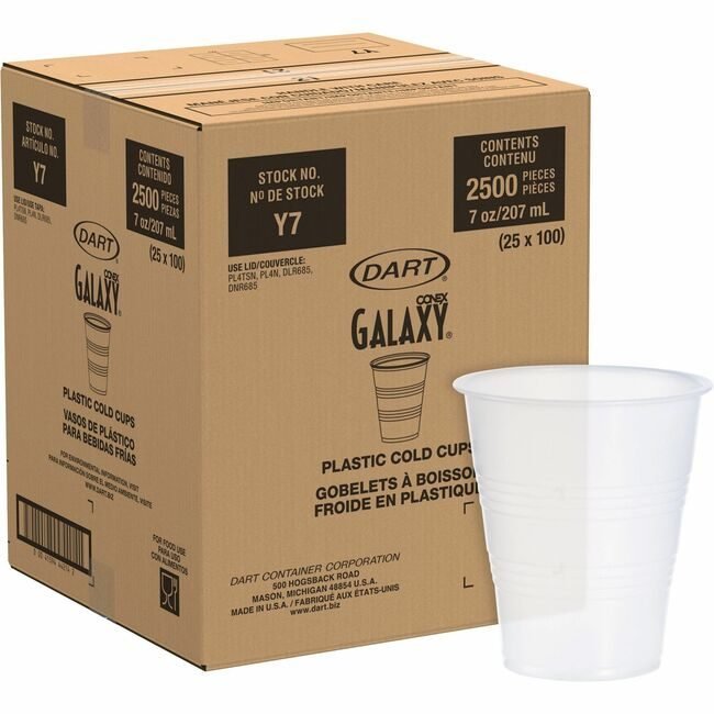 Dart Container Corporation Solo Cup Cold Translucent 7OZ SCCY7