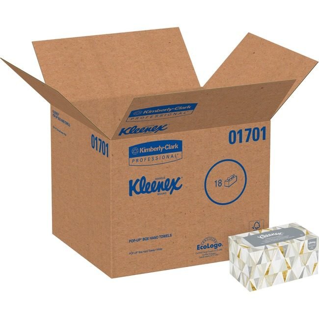 Kimberly-Clark Professional Kleenex / Scott / WypAll / Kimtech Towel Hand Boxed KCC01701CT