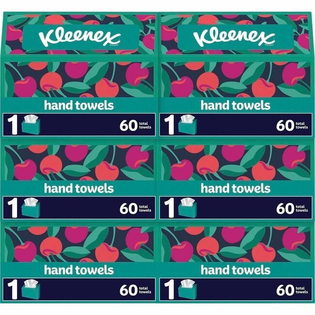 Kimberly-Clark Professional Kleenex / Scott / WypAll / Kimtech Towels Hand 1PLY Klnx Bx 60