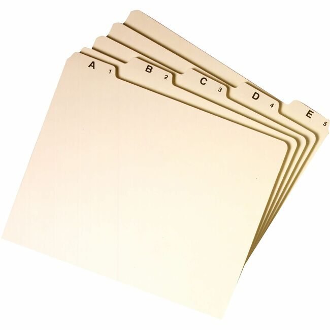 Smead Manufacturing Co. Guide File Manila Letter A-Z SMD50176