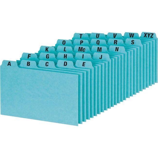 TOPS Products / ACCO legacy Oxford Guides Indexcard A-Z 6X9 Be OXFP6925