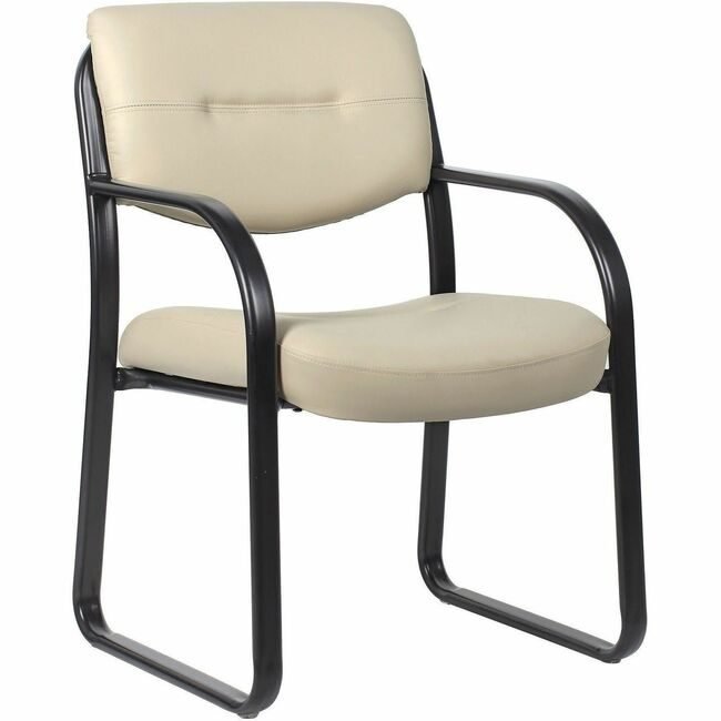 Boss Office Products Chair Side Sledbase Beige BOP9529BG