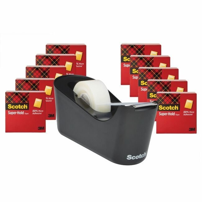 3M Company Tape Value Pack Super-Hold MMM700K10C18BLK