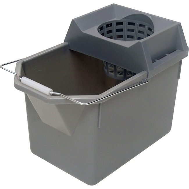 Rubbermaid Commercial Products Combo Strainer Pail&Mop RCP619400STLCT