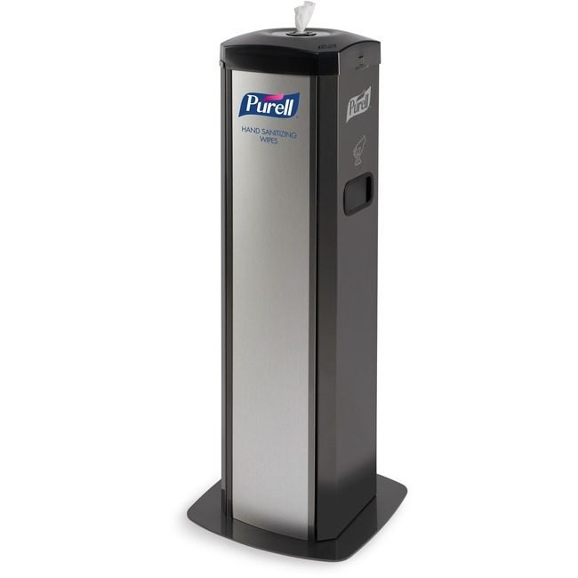 GOJO Industries Stand DS360 Wipes Station GOJ911401SLVHSW