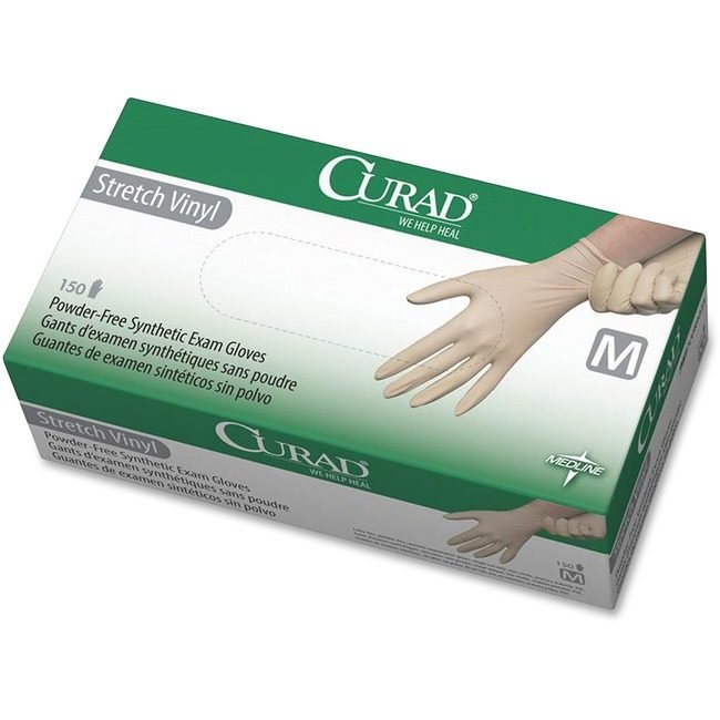 Medline Industries Glove Exam Stretch Vinyl M MII6CUR9225