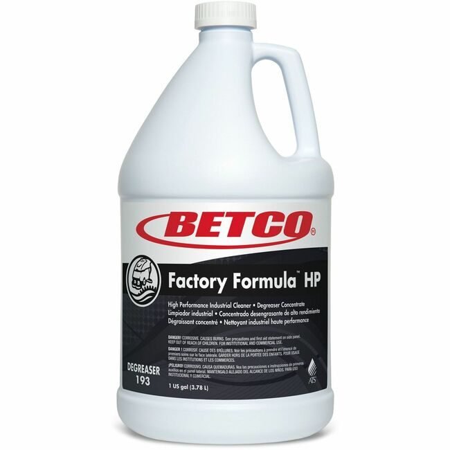 Betco Corporation Degreaser Factoryformula Hp BET1930400