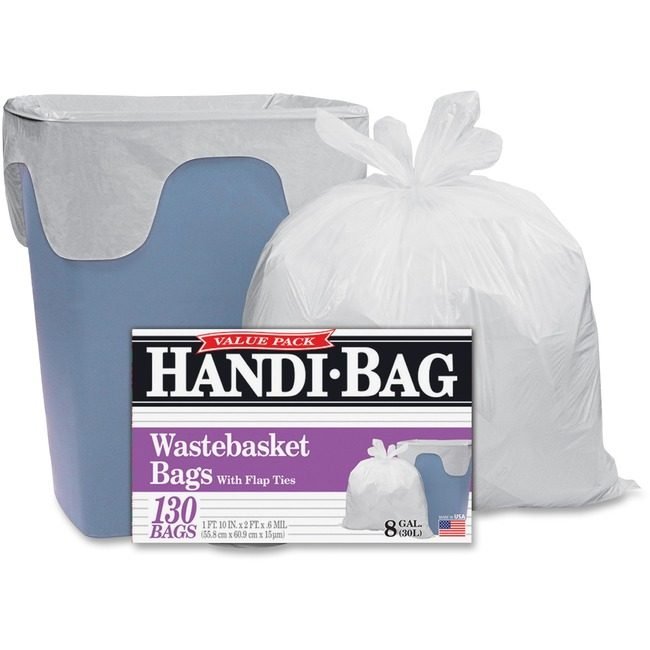 Berry Global Bags Trash 8GAL WBIHAB6FW130