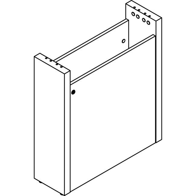 Lorell Base W/Door Laminate My LLRPLB24MY